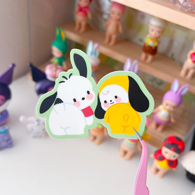 Pochacco x Chimmy Sticker